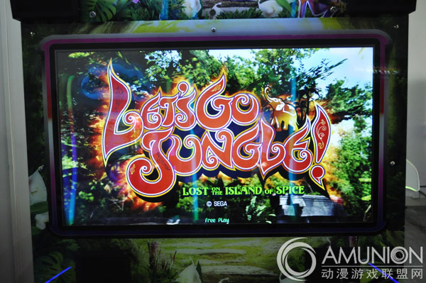丛林探险游戏机高清显示屏