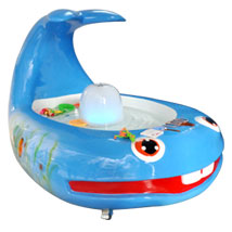 蓝鲸鱼池儿童游戏机