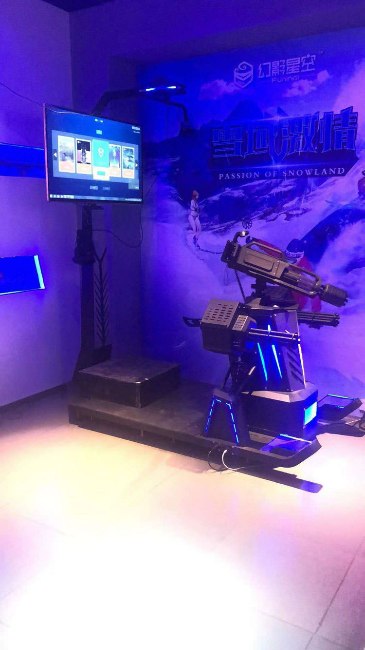 幻影星空二手VR暗黑枪神加特林枪击打枪htc体验馆互动游戏机设备